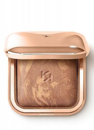 Пудра kiko milano silky glow бронзуюча 02 terracotta 8.5г