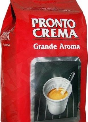Кава в зернах pronto crema grande aroma 1 кг