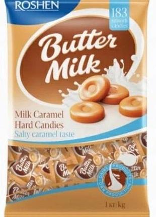 Набір 4 штук 4 штук цукерки roshen butter milk 1кг