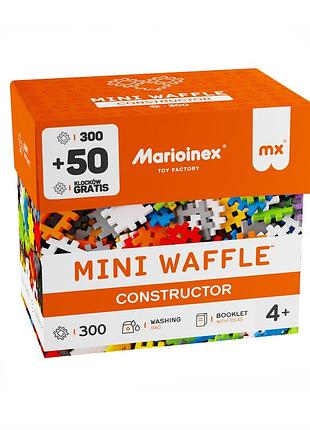 Конструктор marioinex mini waffle з 350 елементів