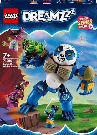 Конструктор lego dreamzzz 71480 могутня панда логана