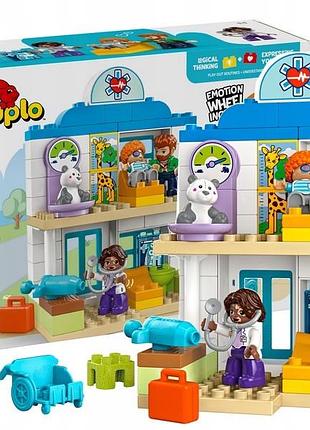 Lego duplo 10449 перший раз: візит до лікаря набір блоків для дітей