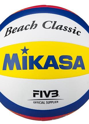 М'яч для пляжного волейболу mikasa bv552c beach classic 5
