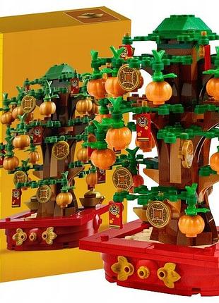 Lego iconic 40648 pachira набір блоків квіти рослина щастя