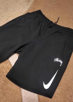 Шорти чоловічі nike x stüssy чорні