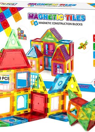 Магнітний конструктор 3d magnetic 70 дет.