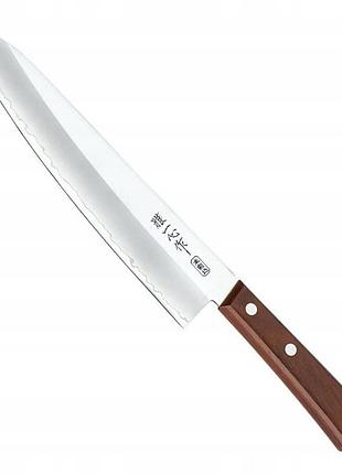 Японський нож шеф-кухаря gyuto miyabi issin san mai aus-8 58 hrc
