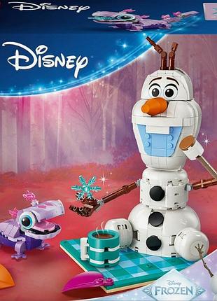 Lego disney країна льоду пікнік олафа і бруні 43287