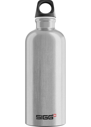 Sigg traveller пляшка для напоїв (0,6 л) без шкідливих речовин герметична легка алюмінієва пляшка