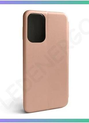 Чехол-книжка premium для samsung galaxy a23 4g/a235 2022 с отделением для карт розовое золото sku_2710 sku_stcom_2710000263043