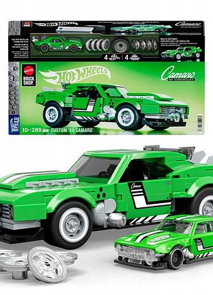 Конструктор mattel hot wheels серія швидкості "унікальний camaro ’68" jft16