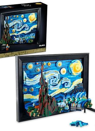 Конструктор lego ideas 21333 gwiaździsta noc vincenta van gogha