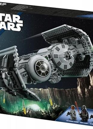 Конструктор lego star wars bombowiec tie 75347