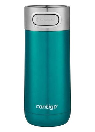 Термокружка для кави contigo luxe синій 360мл 2104368