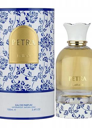 Парфумована вода lattafa petra edp 100 мл орієнтальна арабська для жінок