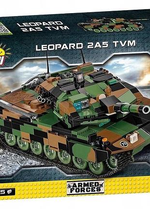Блоковий конструктор cobi 2620 leopard 2a5 tvm
