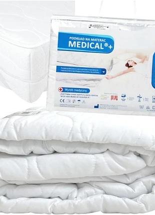 Антиалергійний матрацевий наматрацник medical 160x200 з резинкою