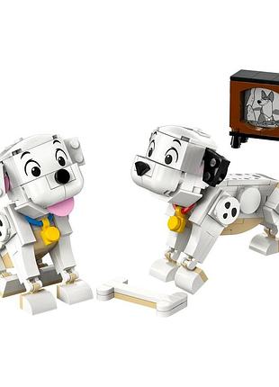 Lego disney 43271 щасливчики та горошинка 101 далматинець
