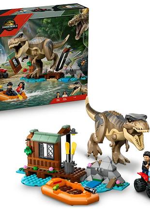 Lego jurassic world 76975 "втеча річкою від тиранозавра"