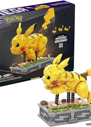 Mega pokémon pikachu для складання преміум конструктор з 1092 елементами та рухомими частинами набір для колекціонерів hgc23