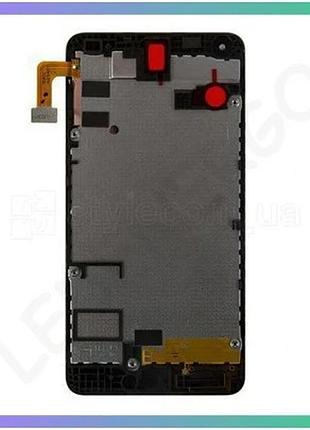 Дисплей lcd nokia lumia 550 з сенсорним екраном і рамкою чорний оригінальний якісний екран sku_stcom_2 sku_2702264700006