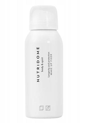 Фіксатор макіяжу nutridome makeup fixer mist освіжаюча міні-спрей 75 мл