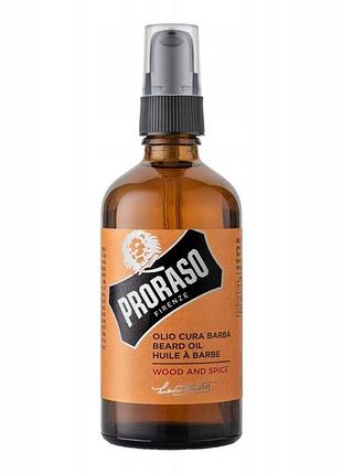 Олійка для бороди proraso wood & spice 100 мл
