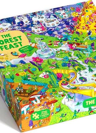 The forest feast • 1000 елементів пазл від the magic puzzle company • серія два