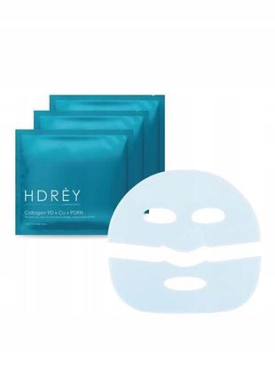 Маска гідрогелева hdrey laboratories collagen 9d підтягуюча та регенеруюча