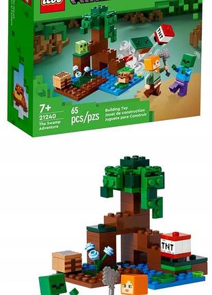 Lego minecraft 21240 пригода в болотах