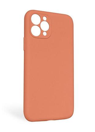 Чехол full silicone case для apple iphone 11 pro max силиконовый накладка закрытая камера без логотипа sku_stcom_2710000254409