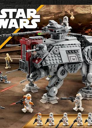 Lego star wars ходова машина at-te 75337