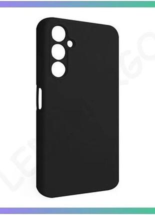 Силиконовый чехол для samsung galaxy a05s/a057 2023 черный накладка с закрытой камерой и низом sku_271 sku_stcom_2710000289579