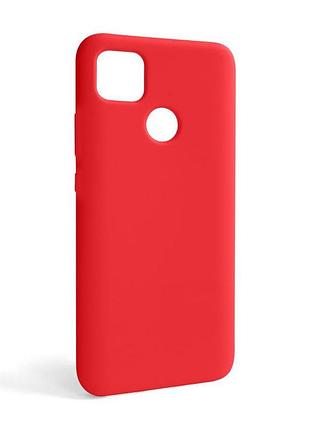 Чохол силіконовий для xiaomi redmi 9c червоний накладка без логотипу захисний чохол для смартфона sku_stcom_2710000242666