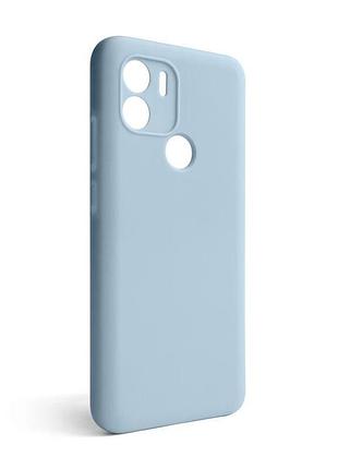 Силиконовый чехол для xiaomi redmi a1 plus бледно-голубой накладка для смартфона без логотипа sku_stcom_2710000265849