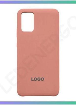 Чехол силиконовый original для samsung galaxy a02s 2021 розовый накладка для смартфона sku_27100002168 sku_stcom_2710000216889