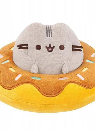 Pusheen великий в пончику плюшева іграшка для дитини маскот плюшевий ведмежатко котик у шоколадному пончику