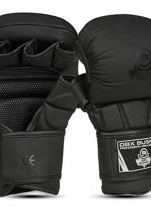 Тренувальні рукавиці для mma з хватальними захватами преміум-класу для тренувань bushido l