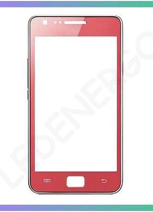 Стекло дисплея для замены samsung galaxy s2 i9100 i9105 красное оригинальное качество для ремонта теле sku_2701583100009