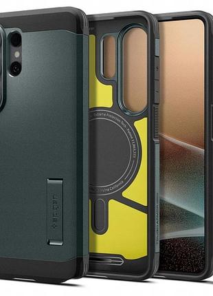 Spigen tough armor mag magsafe для galaxy s26 ultra abyss green