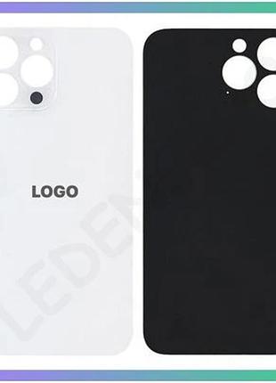 Задняя крышка для apple iphone 13 pro max белая оригинального качества с большим вырезом под камеру sk sku_2710000271260