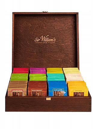 Коробка чаю sir williams 12x15 пакетиків набір william's tea 180 шт