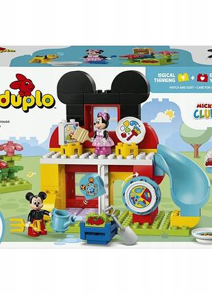 Lego duplo disney 10465 клуб мишки мікі з мінні та плуто
