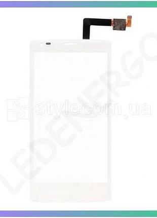 Тачскрин для fly iq4505 quad білий сенсор заміна екрану для телефону високої якості sku_stcom_27022627 sku_2702262700008