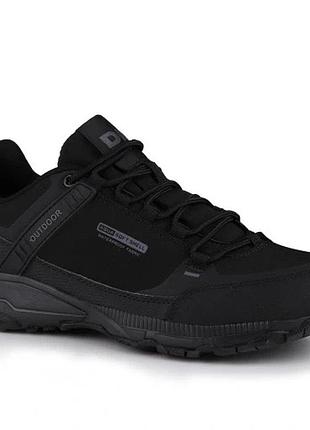 Чоловічі черевики dk predator low 1096 blk/blk m softshell