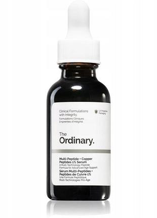 Сироватка для обличчя the ordinary multi-peptide + copper peptides 1% 30 мл