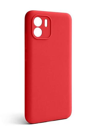 Чехол силиконовый для xiaomi redmi a1 красный без логотипа накладка для смартфона защитный чехол sku_stcom_2710000265764