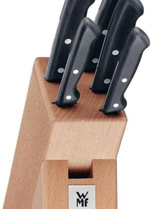 Wmf classic line набір ножів коричневий/чорний 6 шт.