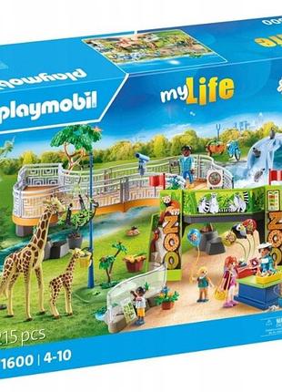 Playmobil 71600 70341 великий зоопарк із жирафами пінгвінами терасою для огляду дітями балонами