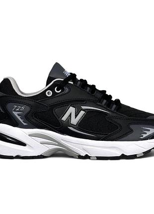 Термо кроссовки new balance 725 черные